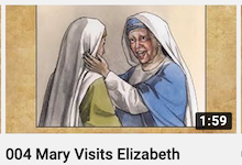 004 - Mary
                        Visits Elizabeth