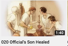 Healing of
                        Royal Officials Son Video Icon