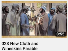 028 - New
                        Cloth and Wineskins Parable