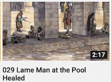 Lame Man at
                        Pool Healed