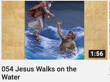 054 - Jesus
                        Walks on the Water