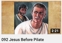 092 - Jesus
                        Before Pilate