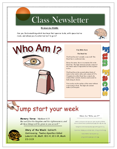 Week 17 Class Starter Worksheet