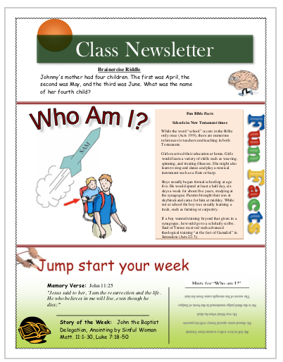 Week 22 Class Starter Worksheet
