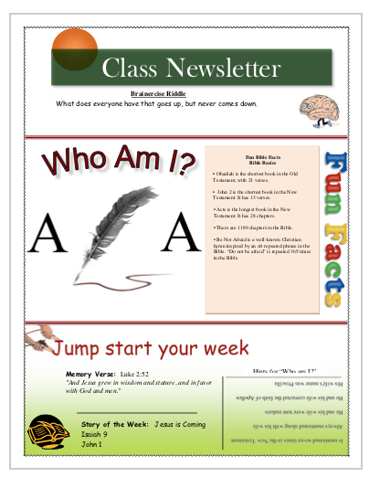 Week 2 Class Starter Worksheet