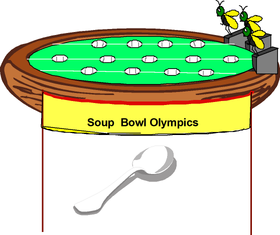 Soup
                              Bowl Olympics Cartoon