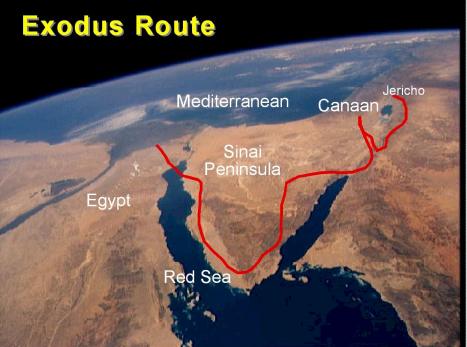 Exodus Route
                        Cartoon