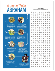 Lesson 6
                        Abraham Man of Faith Worksheet