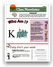 Class
                          Newsletter 22