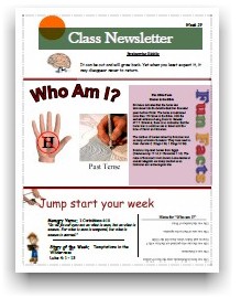 Class
                          Newsletter 29