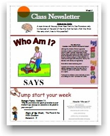 Class
                          Newsletter 3