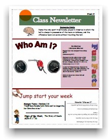 Class
                          Newsletter 33