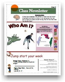 Class
                          Newsletter 39
