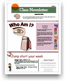 Class
                          Newsletter 4