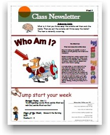 Class
                          Newsletter 9